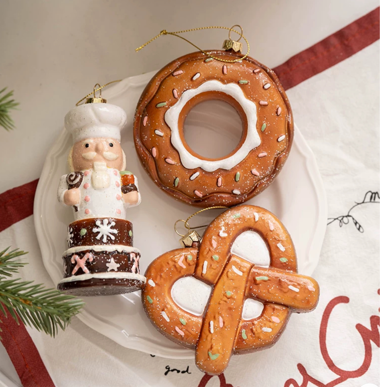 Christmas in der Backerei tree ornaments