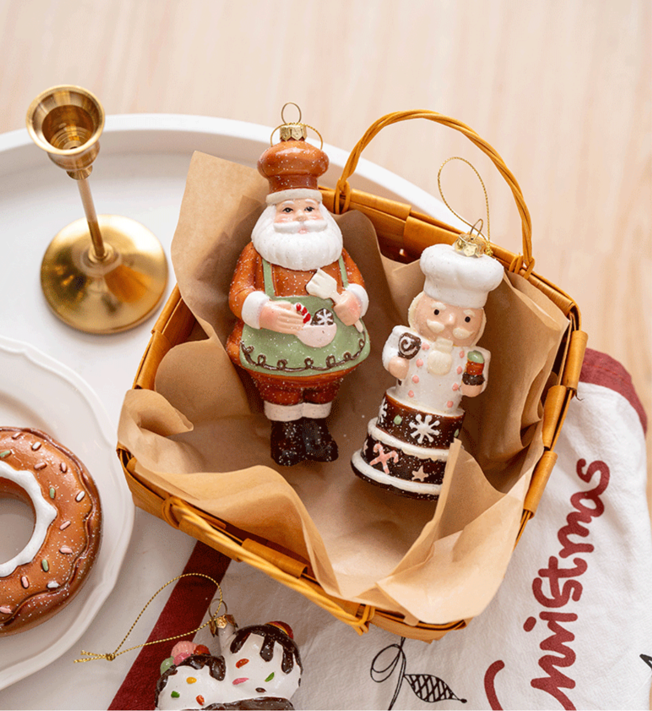 Christmas in der Backerei tree ornaments