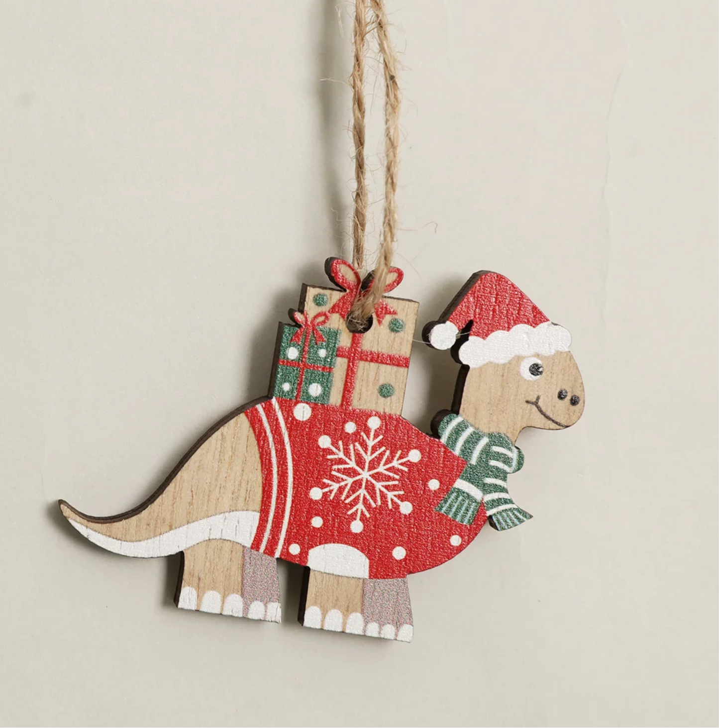 Christmas Dinosaur Hanging tree ornaments