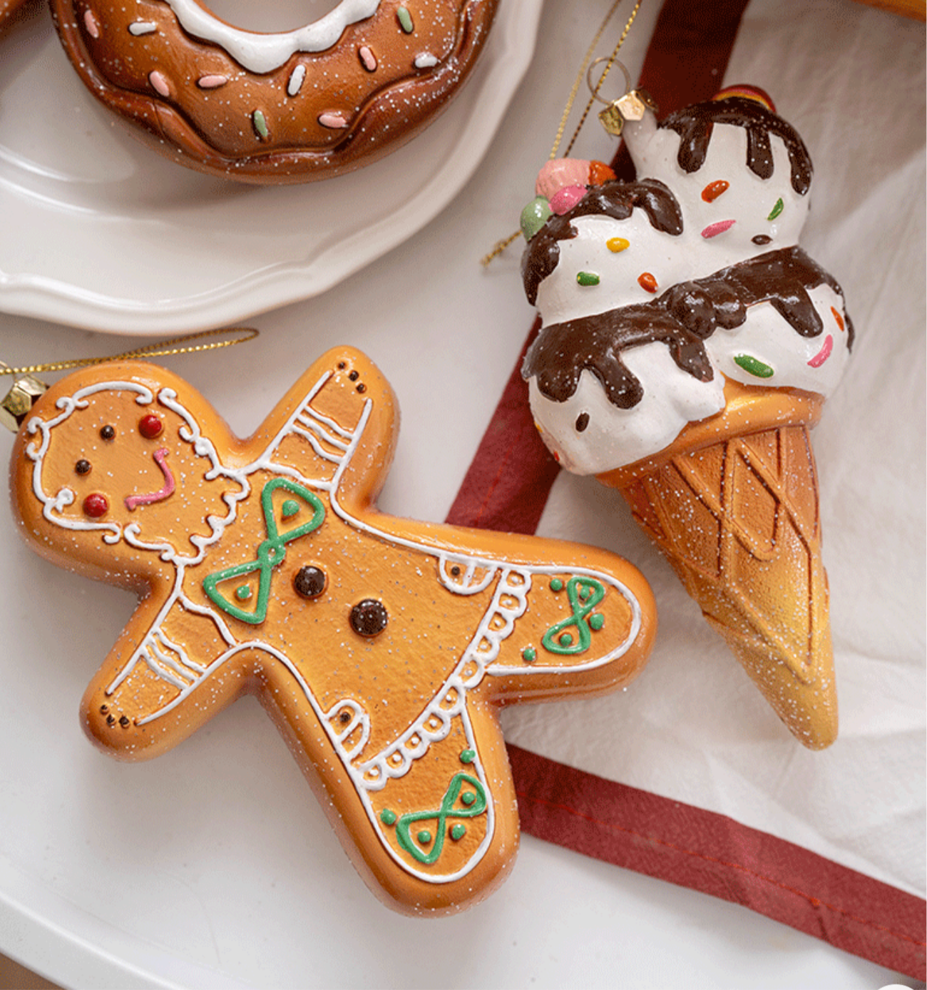 Christmas in der Backerei tree ornaments