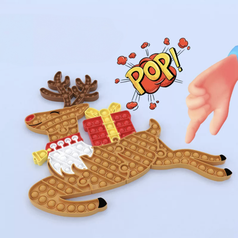 Christmas Pop-it Puzzles