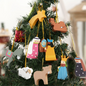 Nativity scene tree ornaments