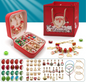 DIY Christmas Charm bracelet set
