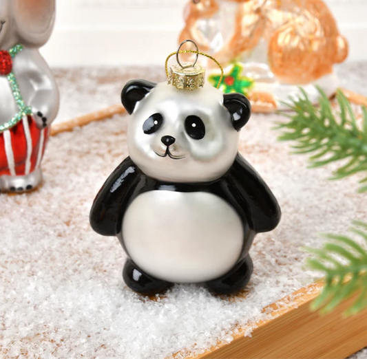 Christmas Panda Tree Ornament