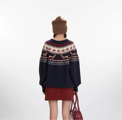 Sausage Dog Christmas Jumper