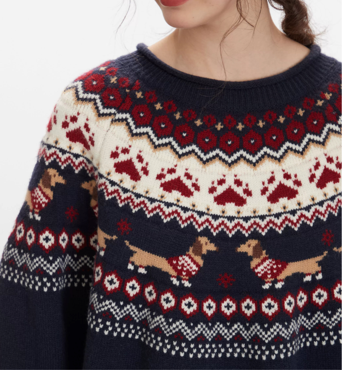 Sausage Dog Christmas Jumper