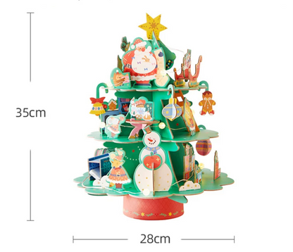 3D Christmas Tree Puzzle